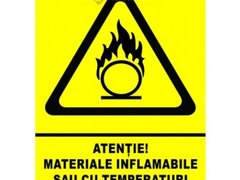 Indicator pentru material inflamabil